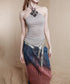 Metallic Ring Belt